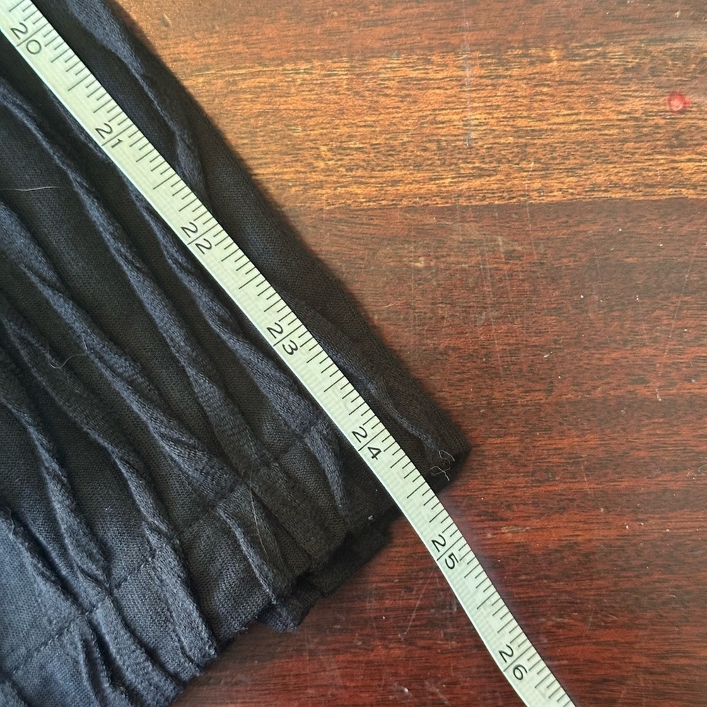 PrettyLittleThing Plus Black Textured Wrap Front Mini Dress NWT Size 22 - Picture 8 of 8